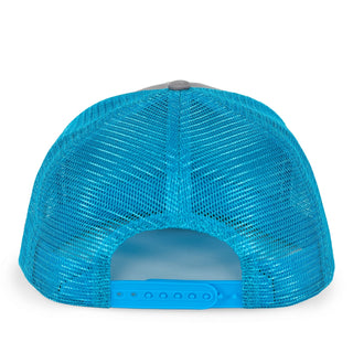 Blue Mesh Snapback Trucker Hat - Effing Gear