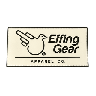 Effing Gear Rectanguar PVC Patch w/ Velcro - 4” x 2” - Effing Gear