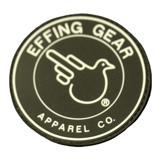 Effing Gear Round PVC Patch w/ Velcro - 3” Wide - Effing Gear