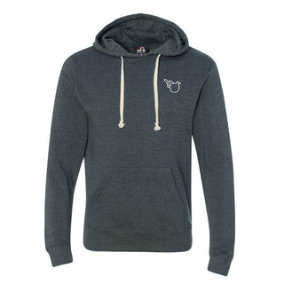 Navy Triblend Hoodie - Effing Gear