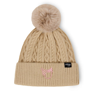 POM Cuffed Knit Beanie - Effing Gear