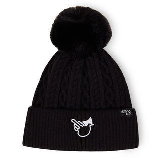 POM Cuffed Knit Beanie - Effing Gear