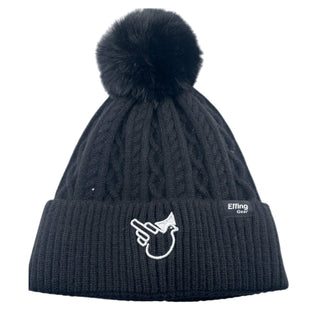 POM Cuffed Knit Beanie - Effing Gear