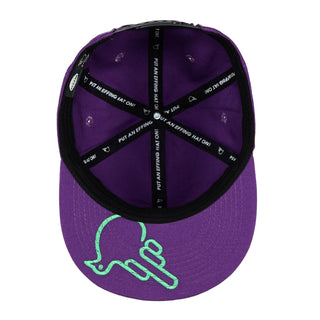 Purple Rain Flat Bill Trucker - Effing Gear