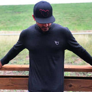 The Bowman Hooded Long Sleeve (Black) - Effing Gear