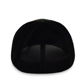 The Cody Camo Mesh Fitted Trucker Hat - Effing Gear