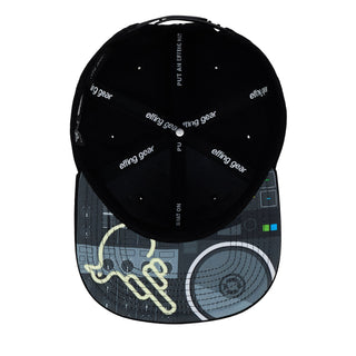 The Raven Flat Bill Snapback Hat - Effing Gear