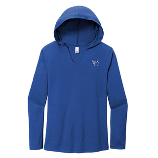 Women's Royal Triblend Hoodie - Effing Gear