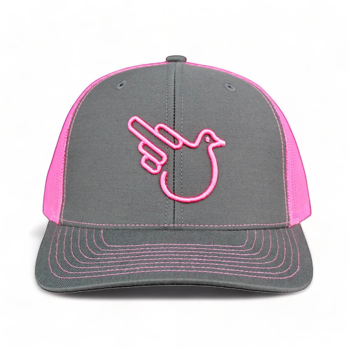 - Mesh Men Effing – Pink Wear Real Pink Gear Trucker Hat